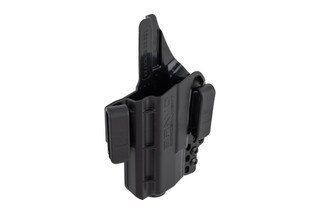 Bravo Concealment Torsion Left Hand IWB Holster Fits GLOCK 19/23 and has a black finish